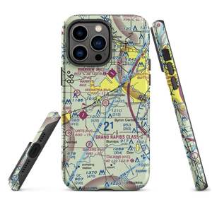 Mitch Veenstra Airport (MI39) VFR Sectional  Tough iPhone Case