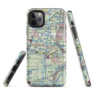 Mitchell RLA Restricted Landing Area (67IL) VFR Sectional  Tough iPhone Case