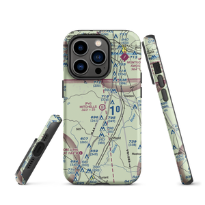 Mitchell's Airport (3MS5) VFR Sectional  Tough iPhone Case