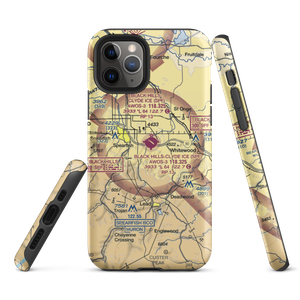 Mitchell's Strip (SD90) VFR Sectional  Tough iPhone Case