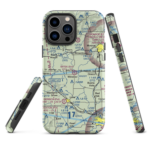 Mitek Airport (20IS) VFR Sectional  Tough iPhone Case