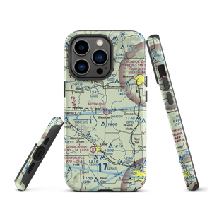 Mitek Airport (20IS) VFR Sectional  Tough iPhone Case
