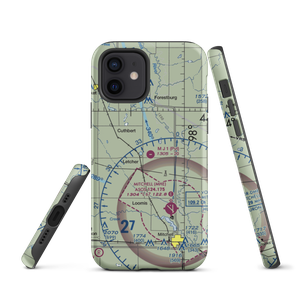 Mj Aviation I Airport (SD01) VFR Sectional  Tough iPhone Case