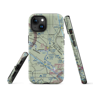 Mj Aviation Ii Airport (SD00) VFR Sectional  Tough iPhone Case