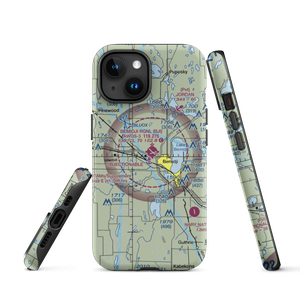 Moberg Air Base (96M) VFR Sectional  Tough iPhone Case