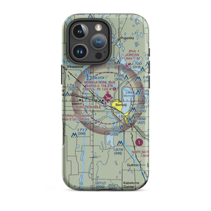 Moberg Air Base (96M) VFR Sectional  Tough iPhone Case