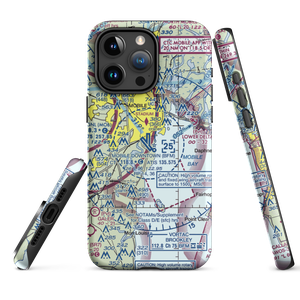 Mobile Downtown Airport (BFM) VFR Sectional  Tough iPhone Case