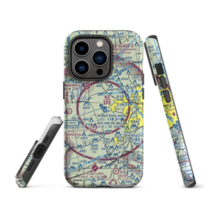 Mobile Regional Airport (MOB) VFR Sectional  Tough iPhone Case