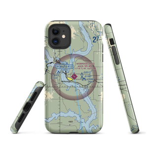 Mobridge Municipal Airport (MBG) VFR Sectional  Tough iPhone Case