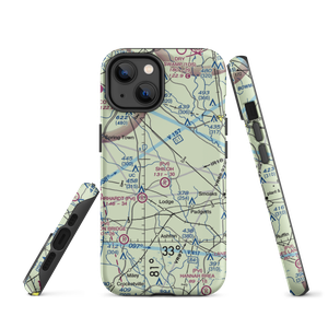 Moccasin Creek Airport (51SC) VFR Sectional  Tough iPhone Case