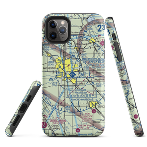 Modesto City Co-Harry Sham Field (MOD) VFR Sectional  Tough iPhone Case