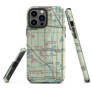 Moffet Airstrip (NA56) VFR Sectional  Tough iPhone Case
