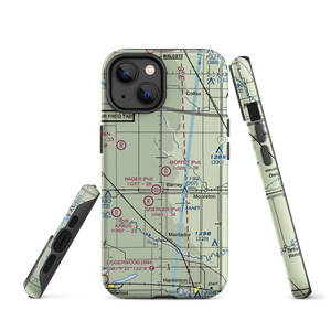 Moffet Airstrip (NA56) VFR Sectional  Tough iPhone Case