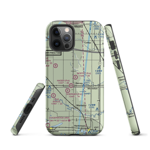 Moffet Airstrip (NA56) VFR Sectional  Tough iPhone Case