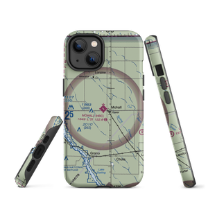 Mohall Municipal Airport (HBC) VFR Sectional  Tough iPhone Case