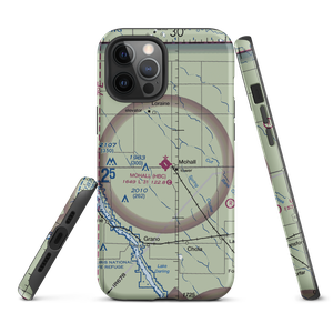 Mohall Municipal Airport (HBC) VFR Sectional  Tough iPhone Case