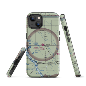 Mohall Municipal Airport (HBC) VFR Sectional  Tough iPhone Case