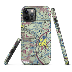 Mohawk Valley Airport (K13) VFR Sectional  Tough iPhone Case