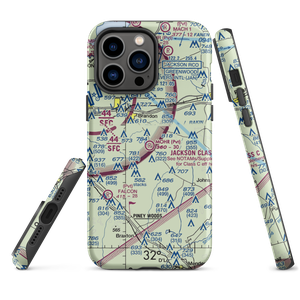 Mohr Farm Airport (MS11) VFR Sectional  Tough iPhone Case