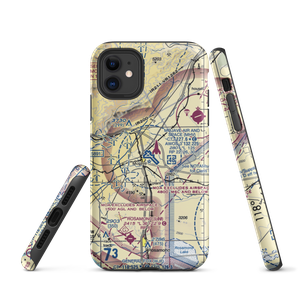 Mojave Airport (MHV) VFR Sectional  Tough iPhone Case