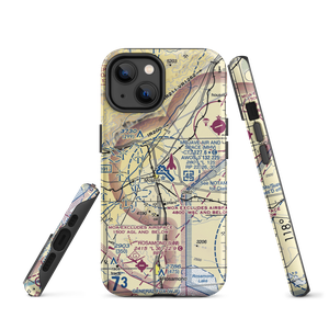 Mojave Airport (MHV) VFR Sectional  Tough iPhone Case