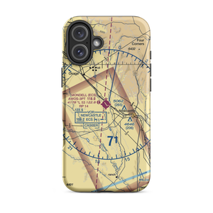 Mondell Field (ECS) VFR Sectional  Tough iPhone Case