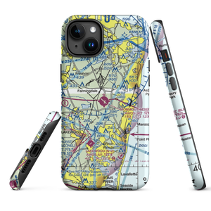 Monmouth Executive Airport (BLM) VFR Sectional  Tough iPhone Case