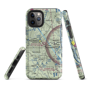 Monona Municipal Airport (7C3) VFR Sectional  Tough iPhone Case