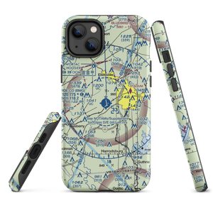Monroe County Airport (BMG) VFR Sectional  Tough iPhone Case