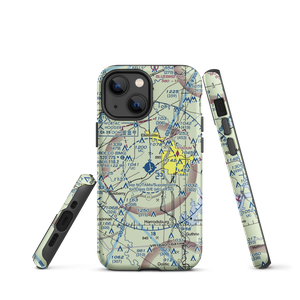 Monroe County Airport (BMG) VFR Sectional  Tough iPhone Case