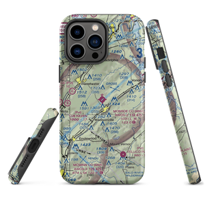 Monroe County Airport (MNV) VFR Sectional  Tough iPhone Case