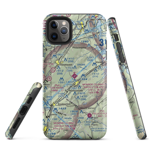 Monroe County Airport (MNV) VFR Sectional  Tough iPhone Case