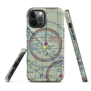 Montevideo Chippewa County Airport (MVE) VFR Sectional  Tough iPhone Case