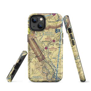 Montezuma Airport (19AZ) VFR Sectional  Tough iPhone Case