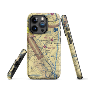 Montezuma Airport (19AZ) VFR Sectional  Tough iPhone Case