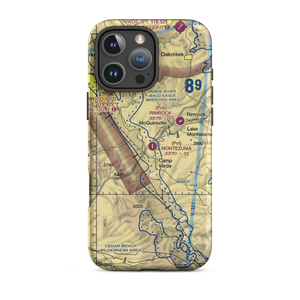 Montezuma Airport (19AZ) VFR Sectional  Tough iPhone Case