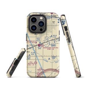 Montezuma Coop Airport (67KS) VFR Sectional  Tough iPhone Case