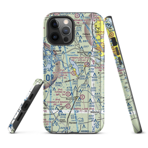 Montgomery's Flying M Ranch Airport (FD49) VFR Sectional  Tough iPhone Case