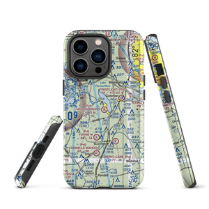 Montgomery's Flying M Ranch Airport (FD49) VFR Sectional  Tough iPhone Case