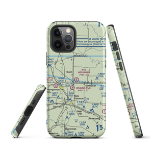 Montgomery-Wehrman Airport (4MO) VFR Sectional  Tough iPhone Case