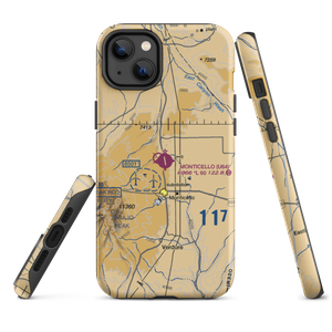 Monticello Airport (U64) VFR Sectional  Tough iPhone Case