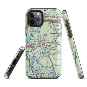 Monticello Sky Ranch Airport (GA06) VFR Sectional  Tough iPhone Case