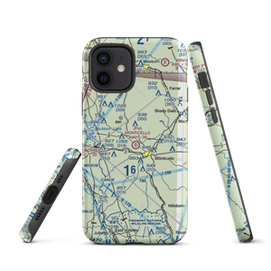 Monticello Sky Ranch Airport (GA06) VFR Sectional  Tough iPhone Case