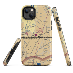 Monument Valley Airport (GMV) VFR Sectional  Tough iPhone Case