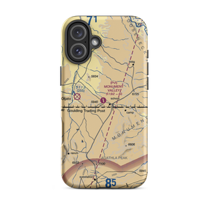 Monument Valley Airport (GMV) VFR Sectional  Tough iPhone Case