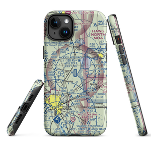 Moody Air Force Base (VAD) VFR Sectional  Tough iPhone Case