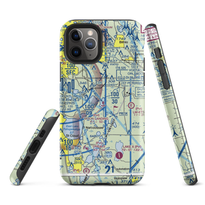 Moon Landing Seaplane Base (FD21) VFR Sectional  Tough iPhone Case