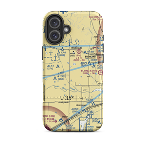 Moore Airport (1TE6) VFR Sectional  Tough iPhone Case