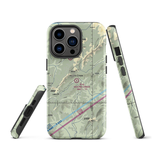 Moore Creek Airport (99AK) VFR Sectional  Tough iPhone Case