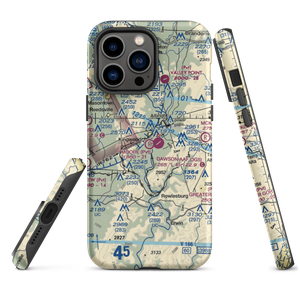 Moore Field (WV19) VFR Sectional  Tough iPhone Case